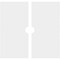 Ekena Millwork Embry Architectural Grde PVC Contemporary Ceiling Medallion, Two Piece, 28"OD x 3"ID x 9 3/4"C x 1"P CMP28EY2-03000 - alternate 2